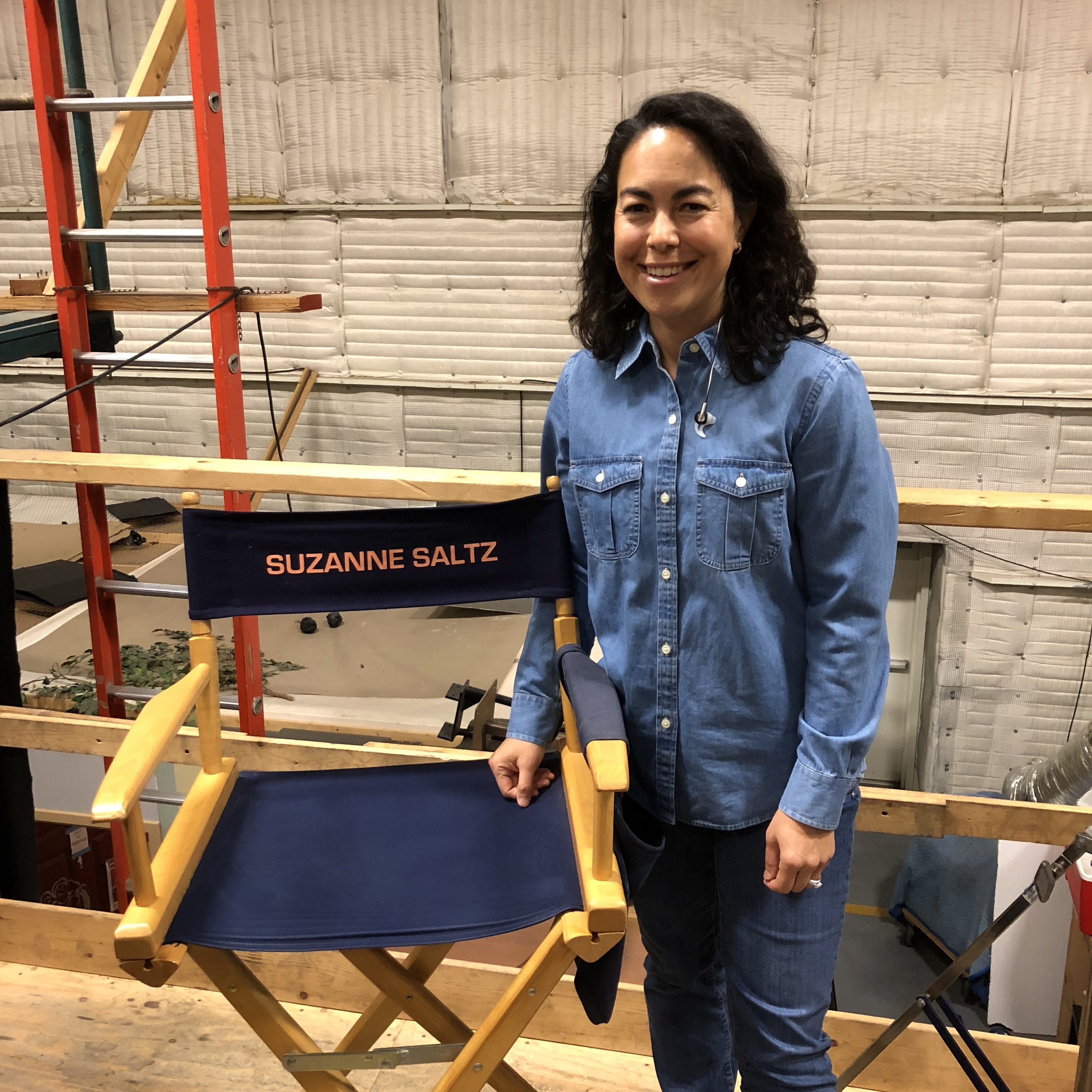"Outside the Lines" - Pictured Behind the Scenes: Suzanne Saltz. After a cryptocurrency farm is robbed of over $10 million in Bitcoin codes, Sam and Hidoko go undercover, with Sam resuming a likely compromised former alias, on NCIS: LOS ANGELES, Sunday, April 22 (9:00-10:00 PM, ET/PT) on the CBS Television Network 